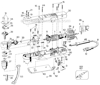 Part Location Diagram of 132332-00 DeWALT Sleeve